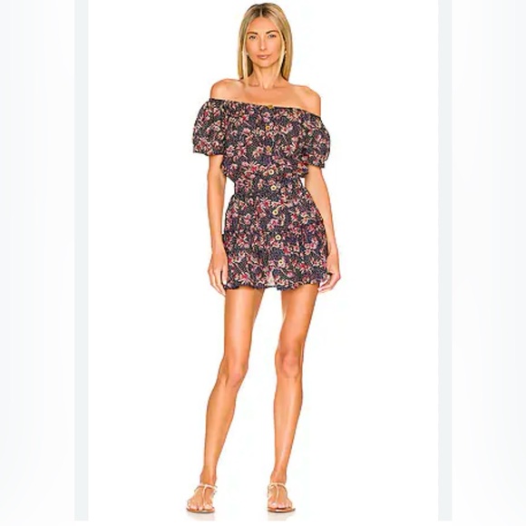 Eberjey Elsie Floral Swim Cover Up - Picture 1 of 5